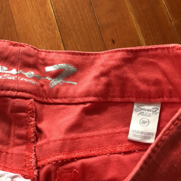 Coral midrise crop jeans distressed - Picture 4 of 4
